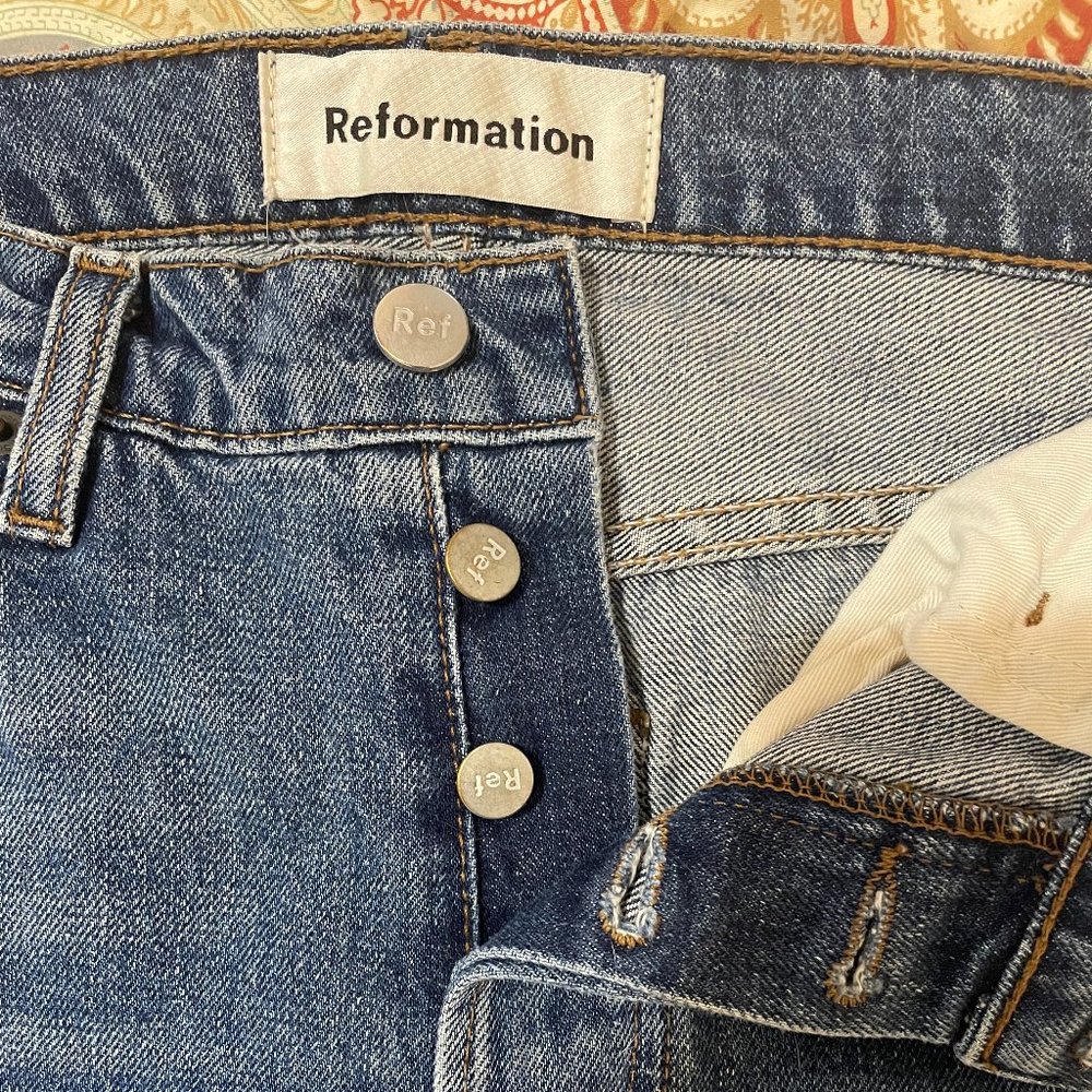 Reformation Melissa High and Skinny Jeans